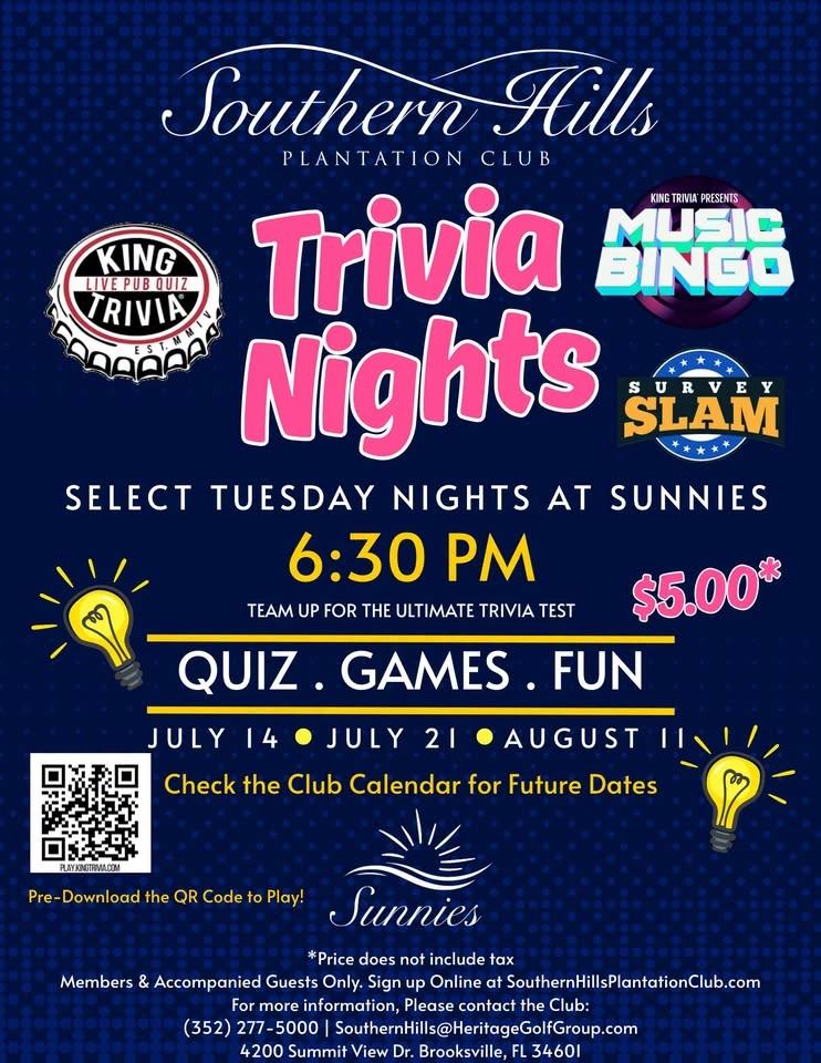 Trivia Nights (Member Event)