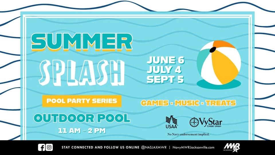 Summer Splash Pool Party September