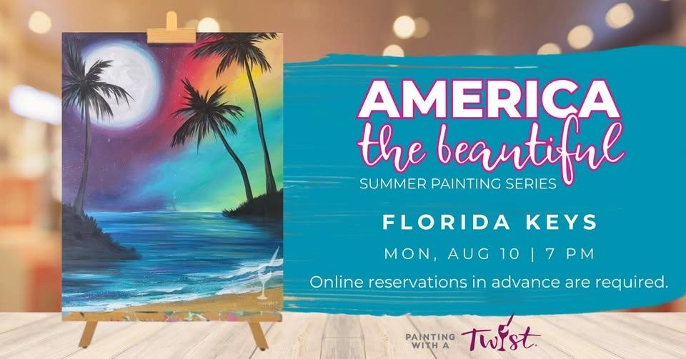 Paint & Sip - America the Beautiful: Florida Keys