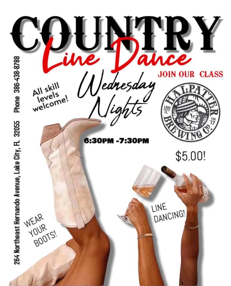 Weekly Line Dancing on Wednesdays