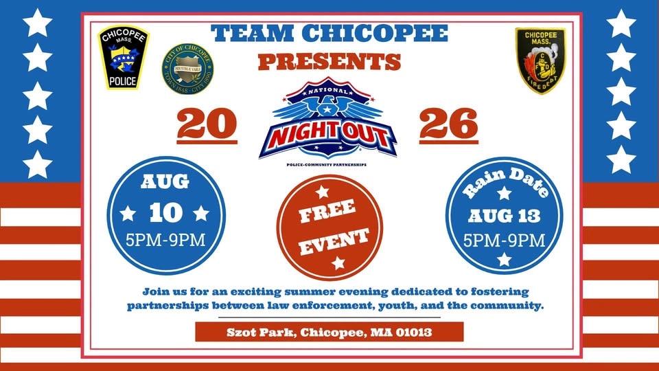Chicopee's National Night Out 2026