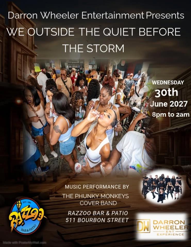 WE ARE OUTSIDE: THE QUIET BEFORE THE STORM 4TH OF JULY WEEKEND
