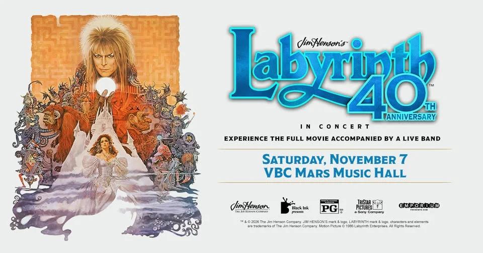 Jim Henson's Labyrinth: In Concert 40th Anniversary | Huntsville