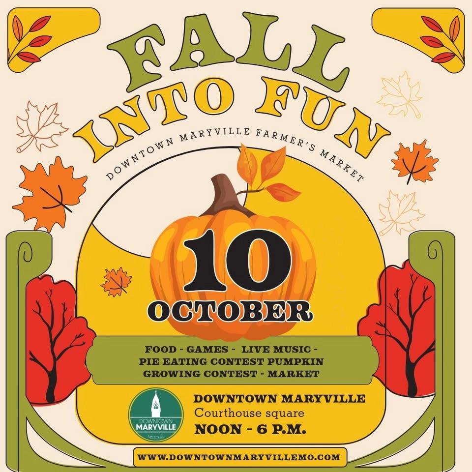 Fall Into Fun - Downtown Maryville Farmer's Market