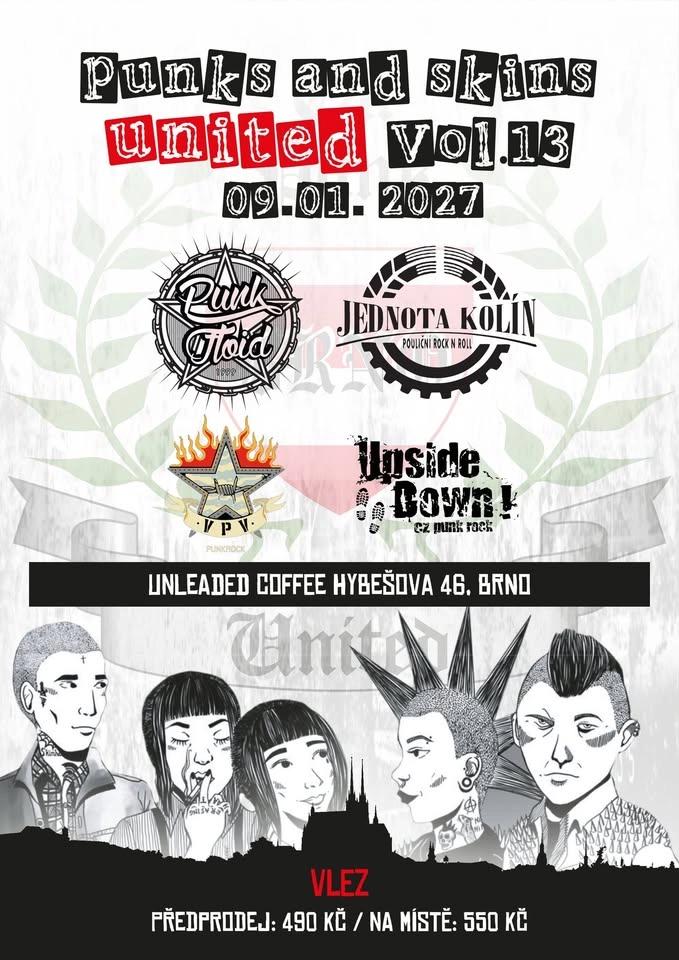 PUNKS AND SKINS UNITED vol. 13