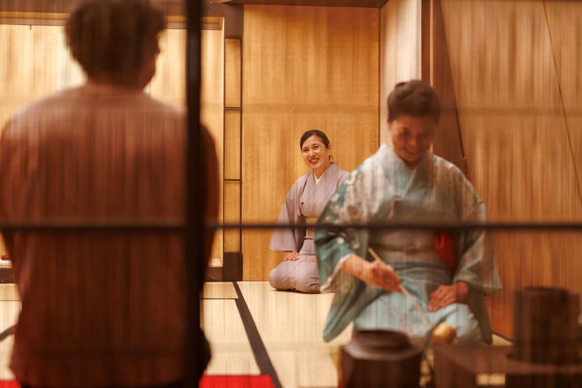 Chakai – Japanische Teezusammenkunft im Teehaus Bōki-an