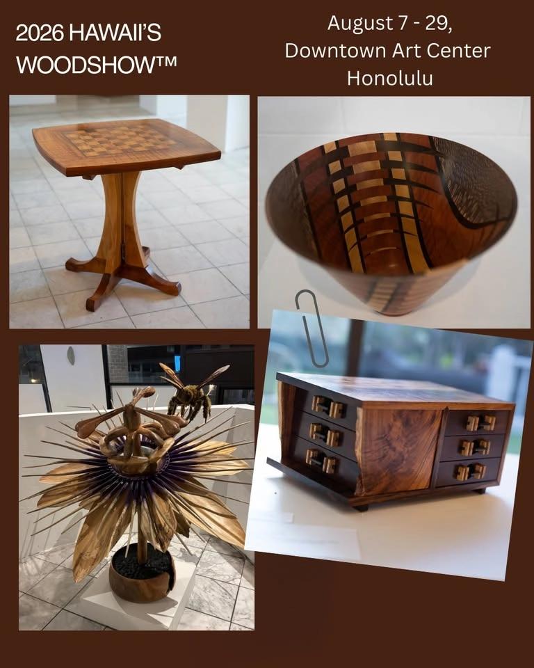 First Friday Opening of 2026 Hawaii's Woodshow