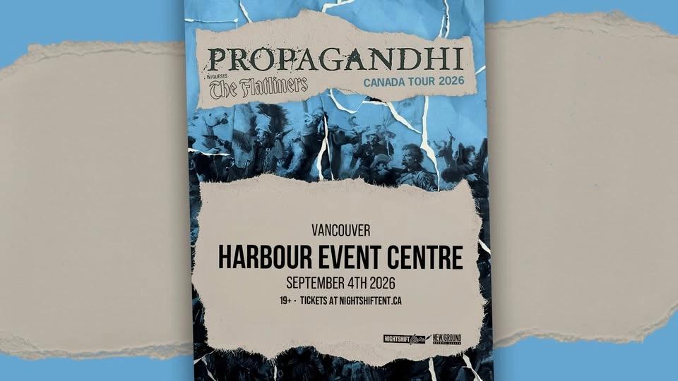 PROPAGANDHI β’ VANCOUVER