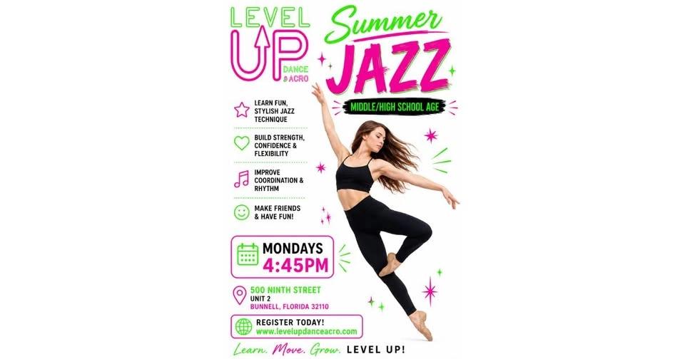 Pre-Teen/Teen Jazz Dance Class