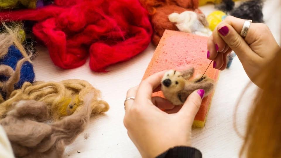 Coffee + Crafts: Fall Felting