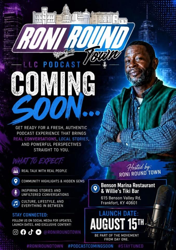Roni Round Town LLC Podcast Kickoff
