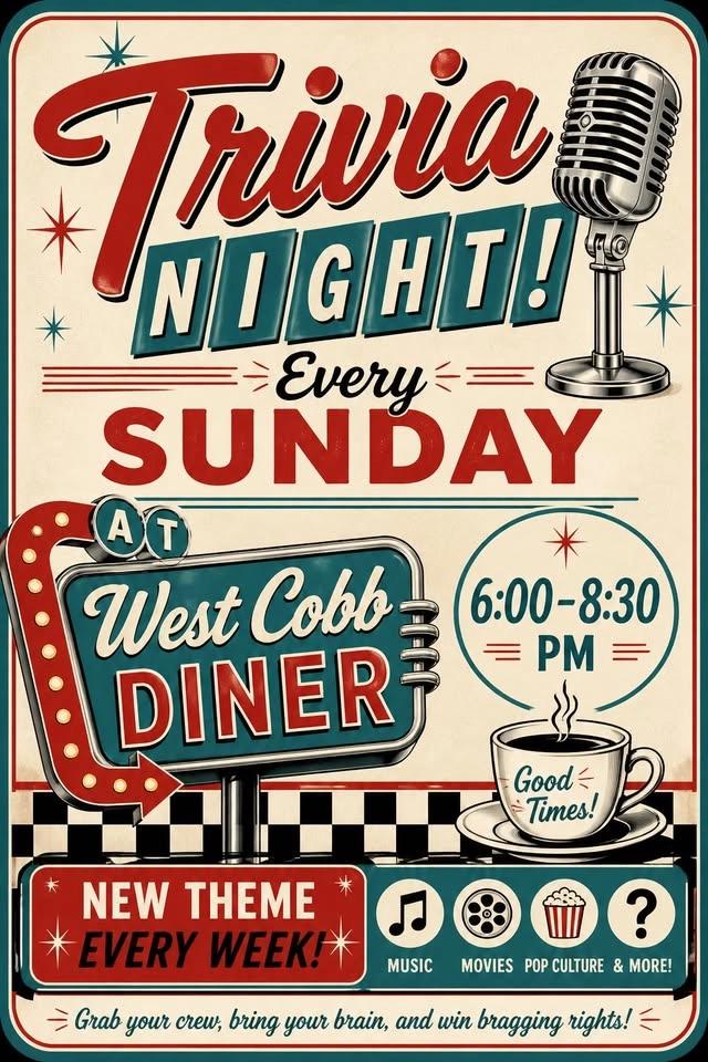 Trivia Night at West Cobb Diner