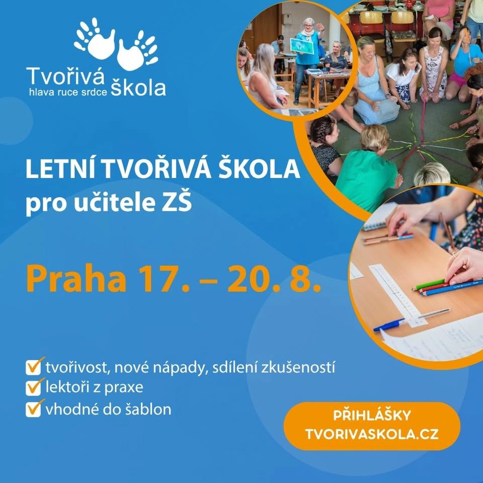 LETNÍ TVOŘIVÁ ŠKOLA PRAHA