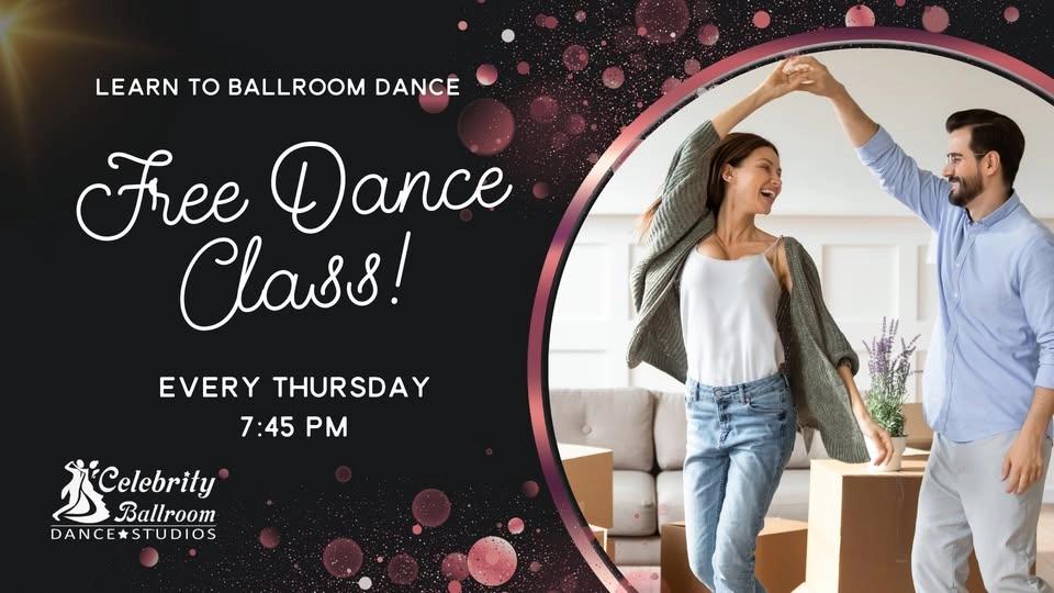 ✨ Free Ballroom Class for Beginners