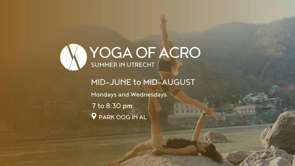 Acroyoga Summer classes - Utrecht