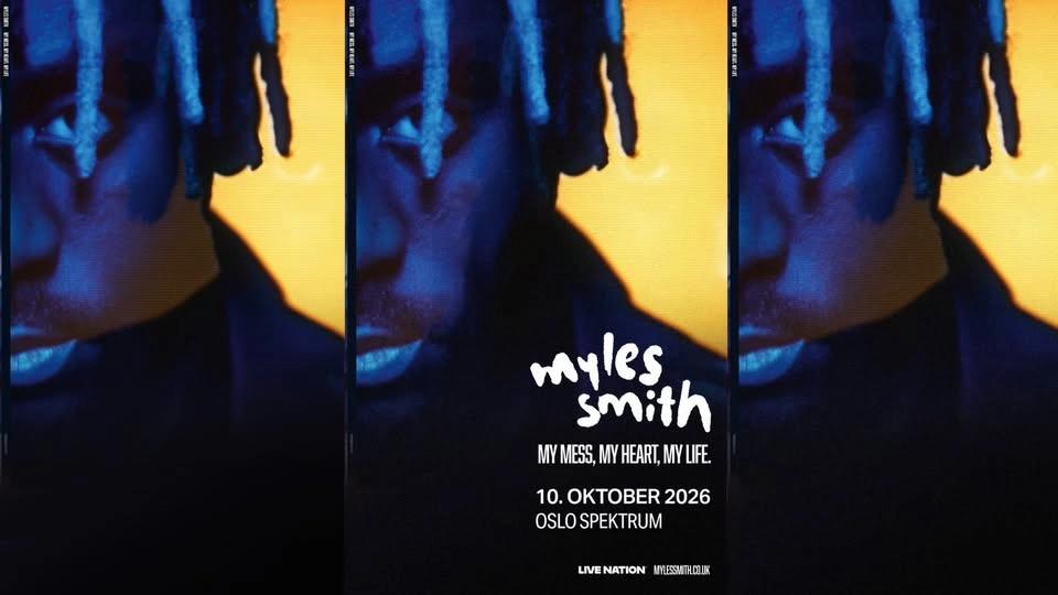 Myles Smith - My Mess, My Heart, My Life. Tour / Oslo Spektrum / Pres. av Live Nation