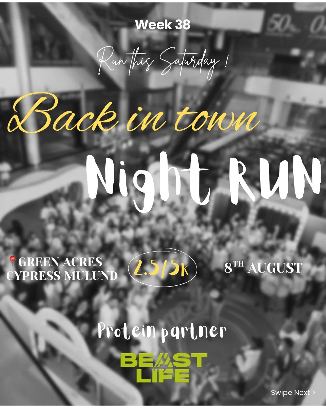 SATURDAY NIGHT RUN