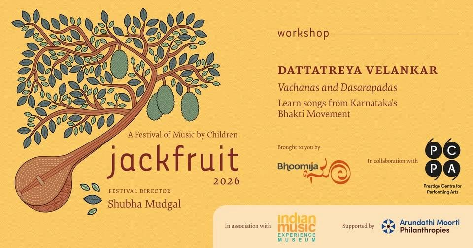 Bhoomija's Jackfruit - Abhishek Raghuram's "Manodharma thru' Pallavis"