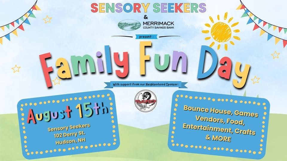 Family Fun Day At Sensory Seekers HUDSON