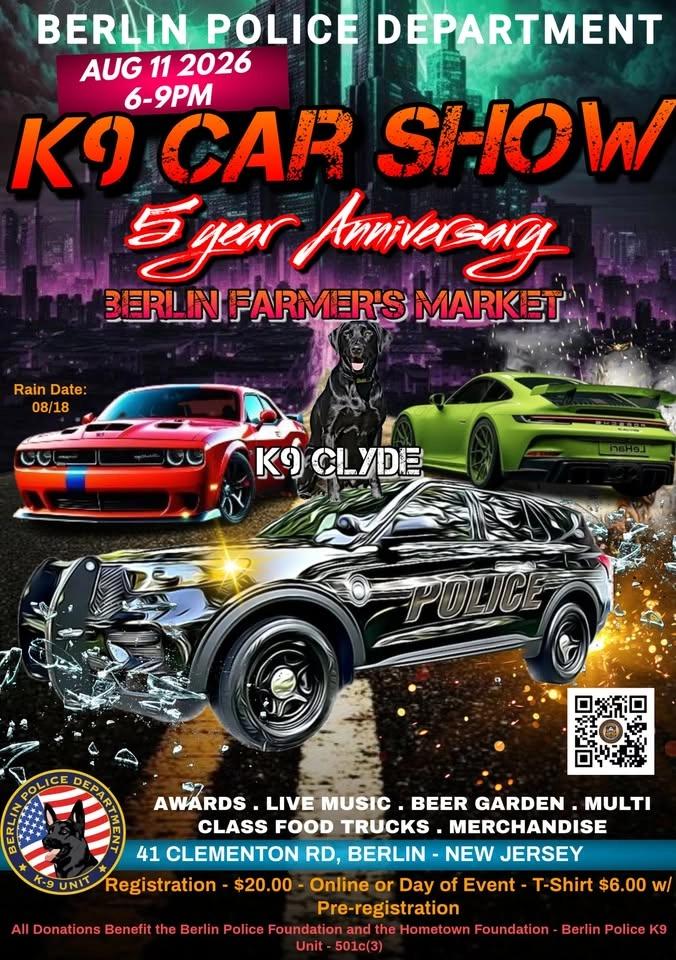 2026 Berlin Police K9 Car Show