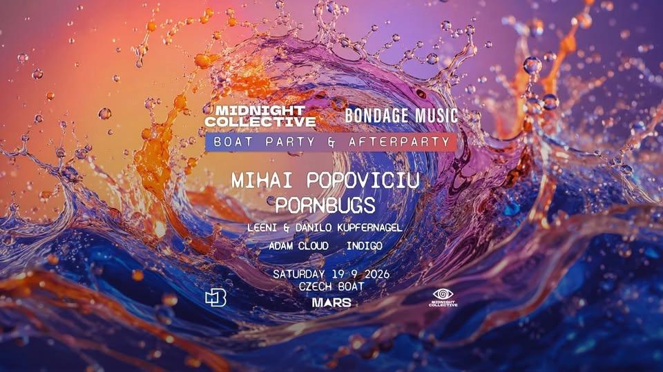 MC × Bondage Music ◑ Boat Party & Afterparty with Mihai Popoviciu