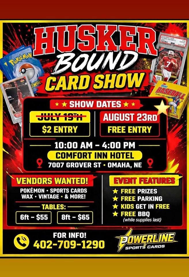 Husker Bound Card show