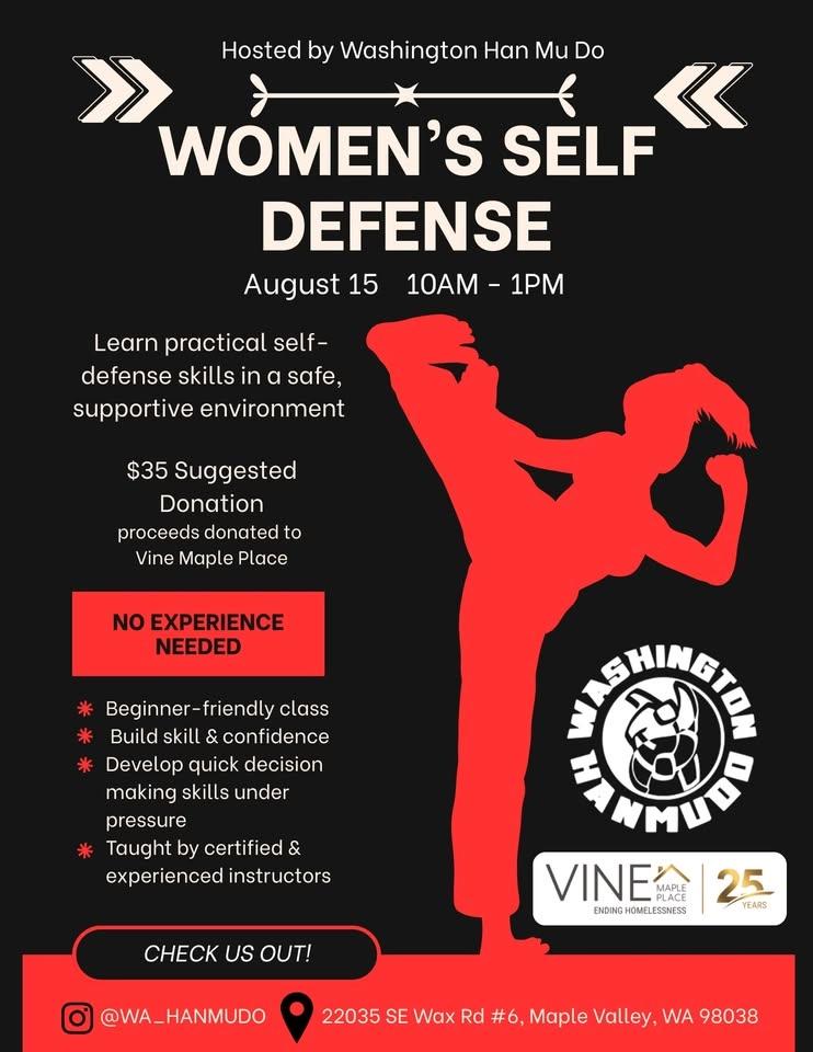 Women’s Self Defense Seminar
