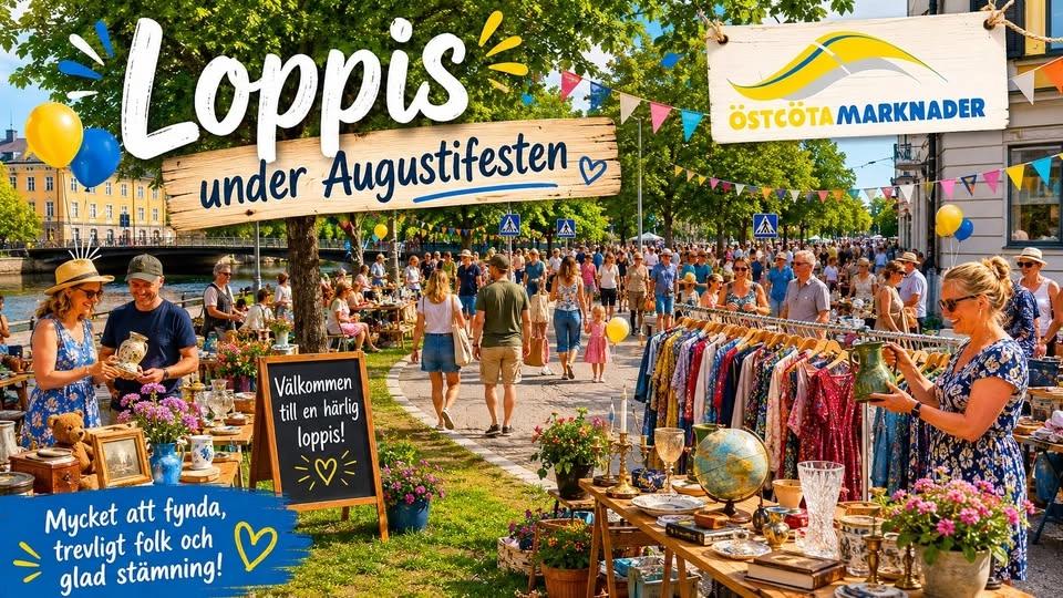 Loppis på Augustifesten fredag