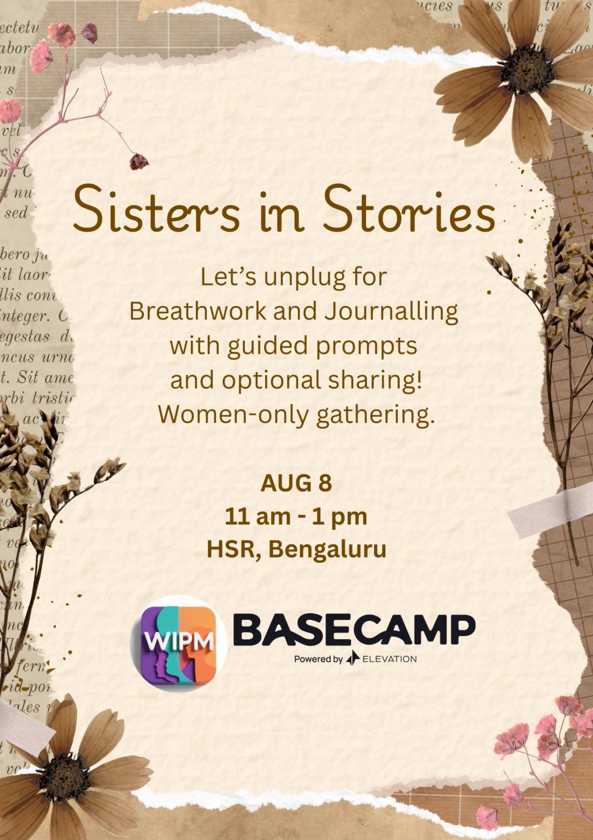Basecamp x Sisters in Stories