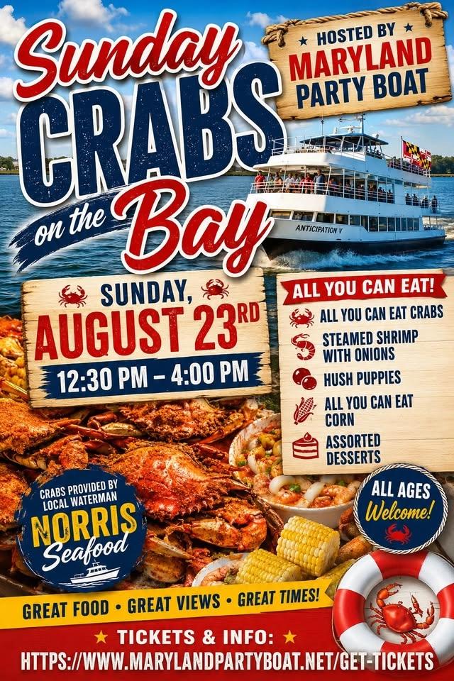 Sunday Crabs on the bay!!