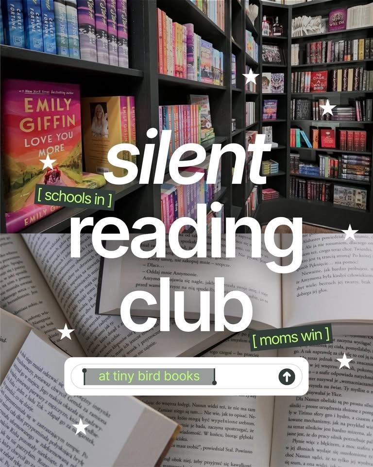 Schools In, Moms Win: Silent Reading Club Launch
