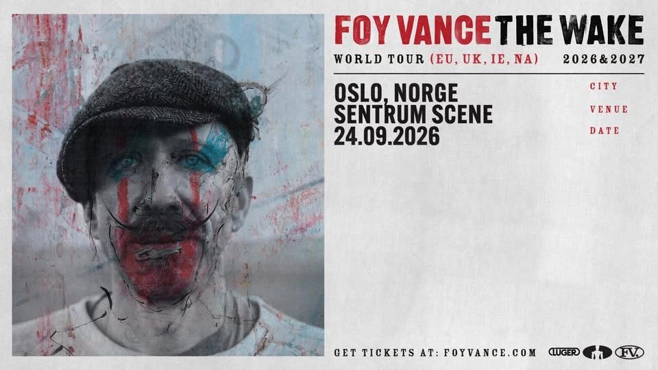 Foy Vance // Sentrum Scene // Pres. av Luger