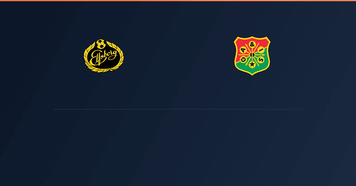Elfsborg vs GAIS