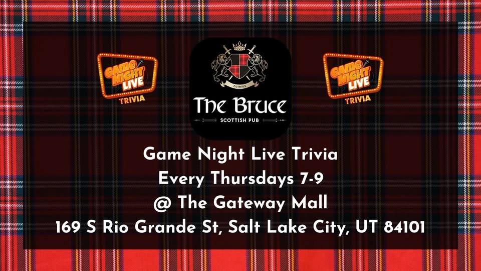 Game Night Live Trivia at the Bruce Scottish Pub