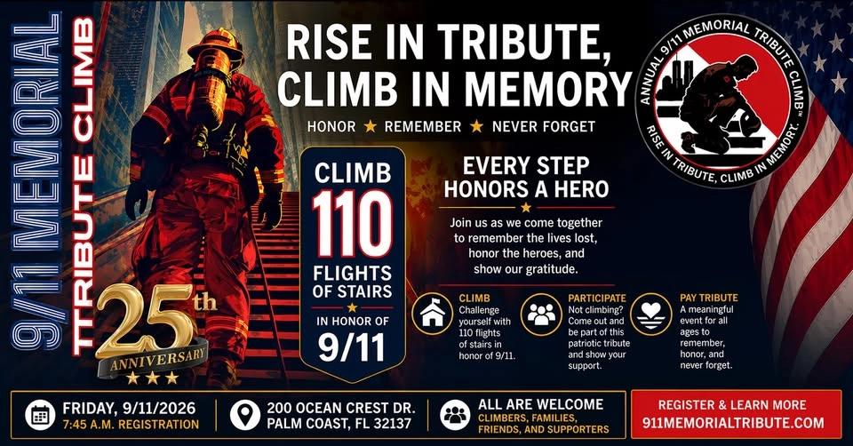 9/11 Memorial Tribute Climb - 25th Anniversary