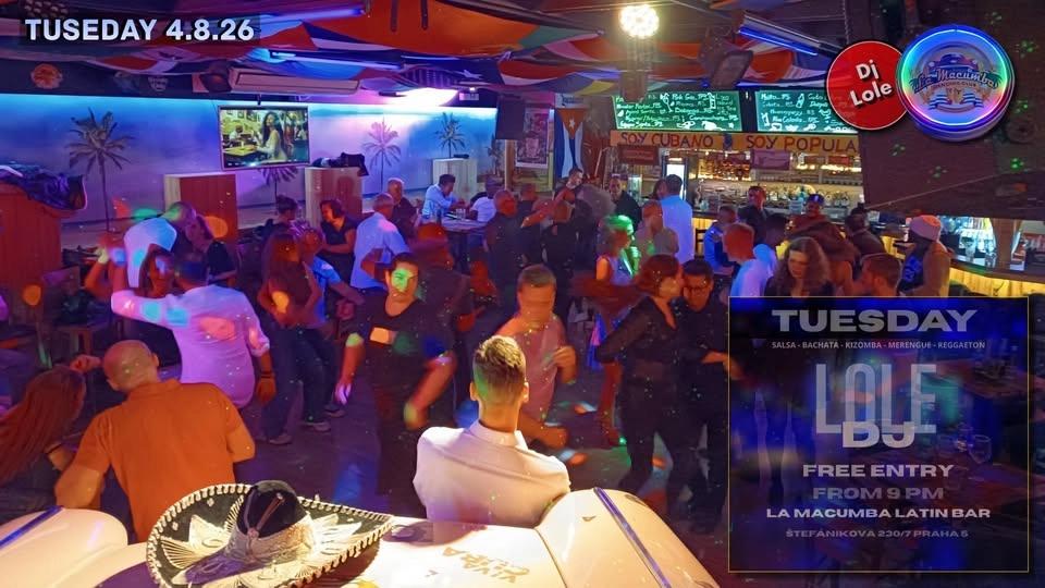 Tuesday Latin night | Free entry | DJ Lole 🔥