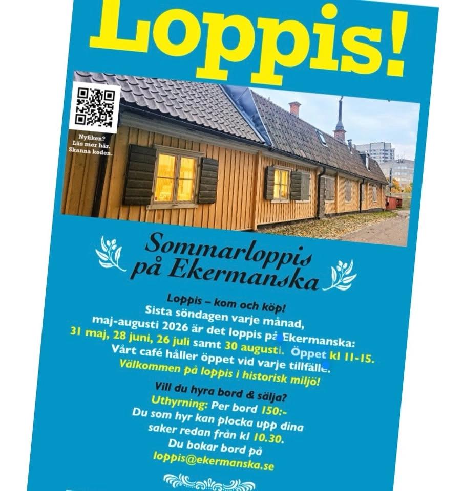 Sommarloppis på Ekermanska!