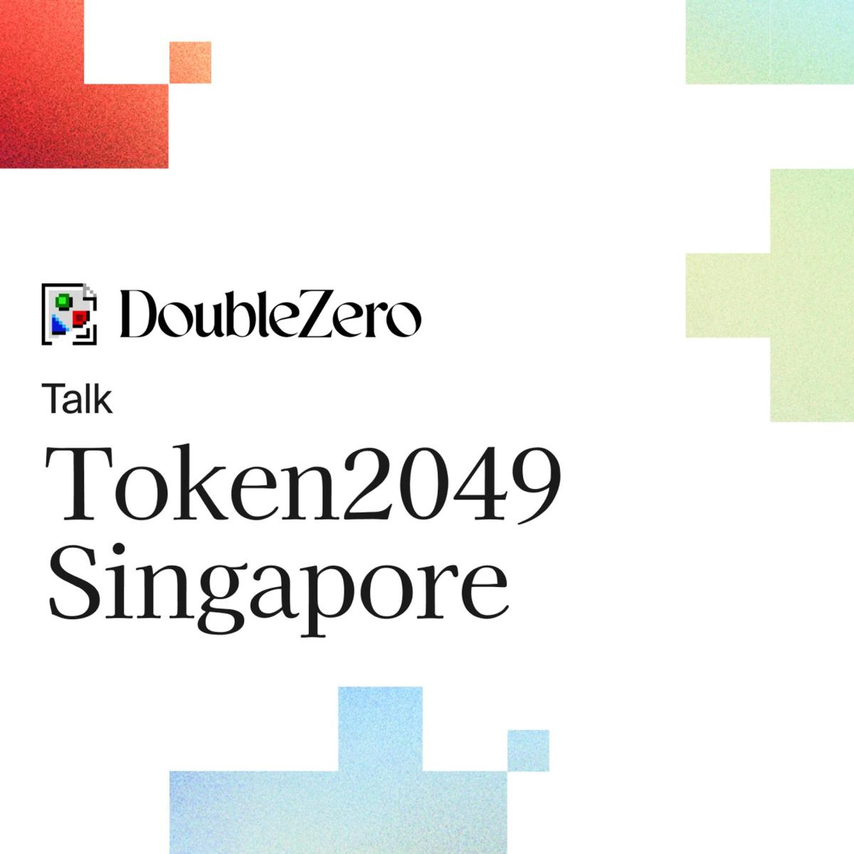 Talk: Token 2049 Singapore