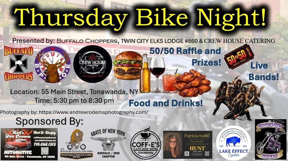 Weekly Tonawanda Thursday Bike Night