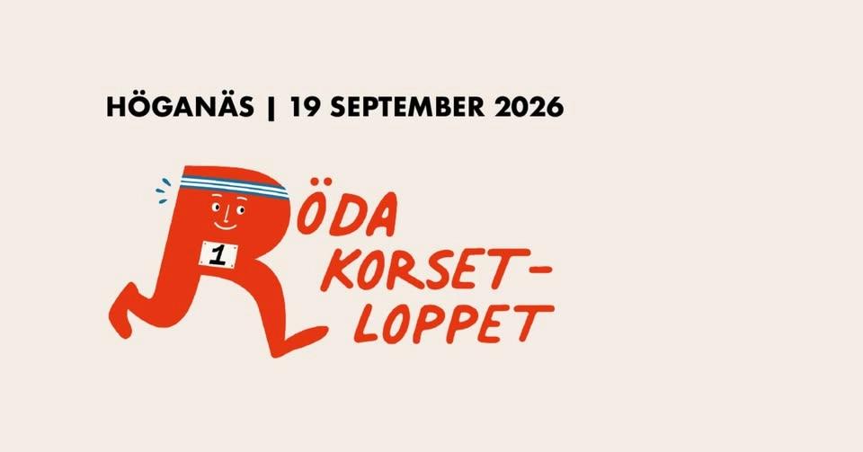 Röda Korset-loppet | Höganäs, 19 september – Spring för en god sak