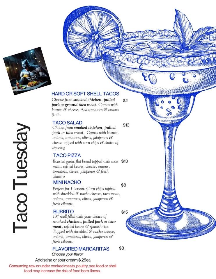 Heroes Tuesday specials