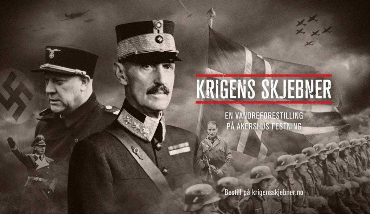 Vandreforestilling på Akershus festning: Krigens skjebner