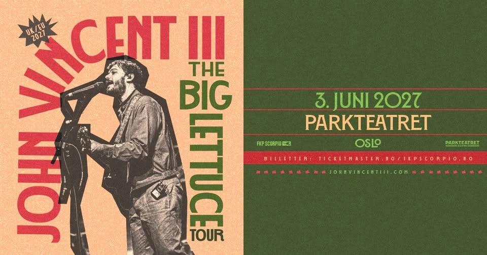 John Vincent III / Parkteatret / Pres. av FKP Scorpio