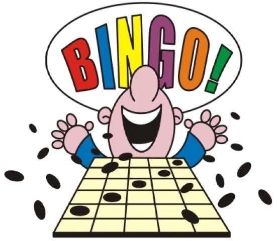 Bingo every Wednesday from 7