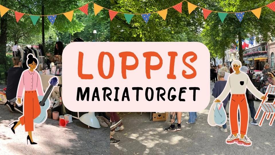 Loppis på Mariatorget!