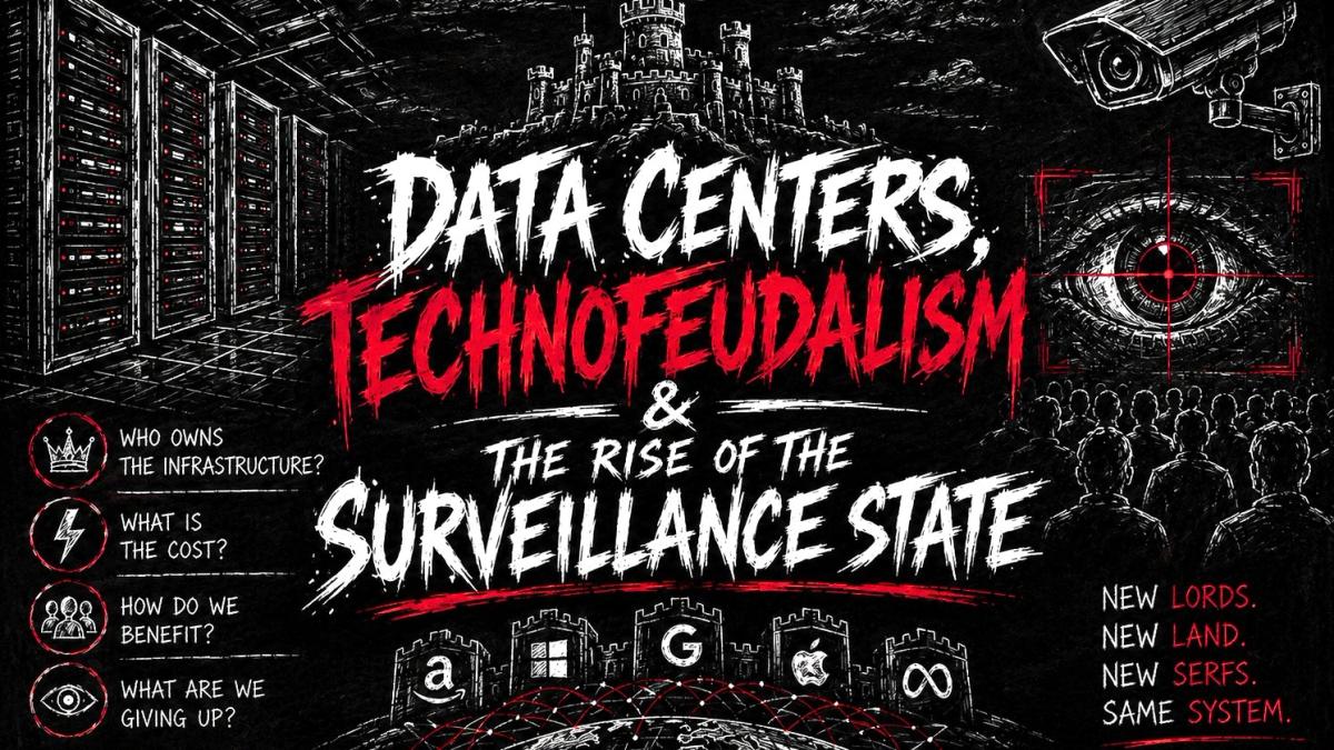 Data Centers, Technofeudalism & The Rise of the Surveillance State