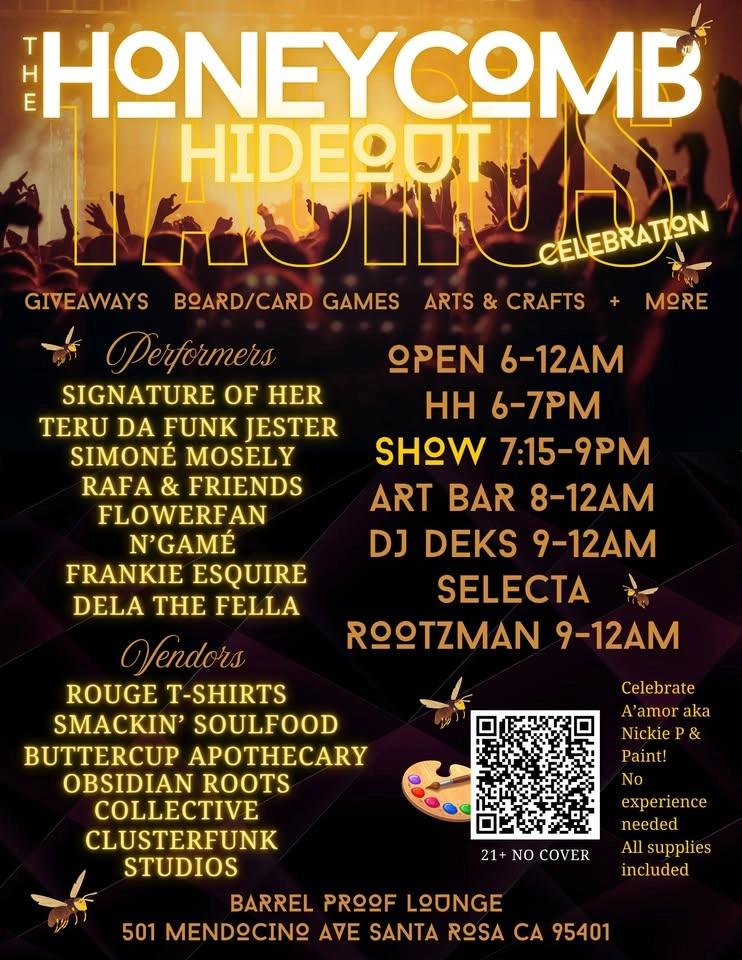 Honeycomb Hideout: Reggae • Hip Hop • Dancehall