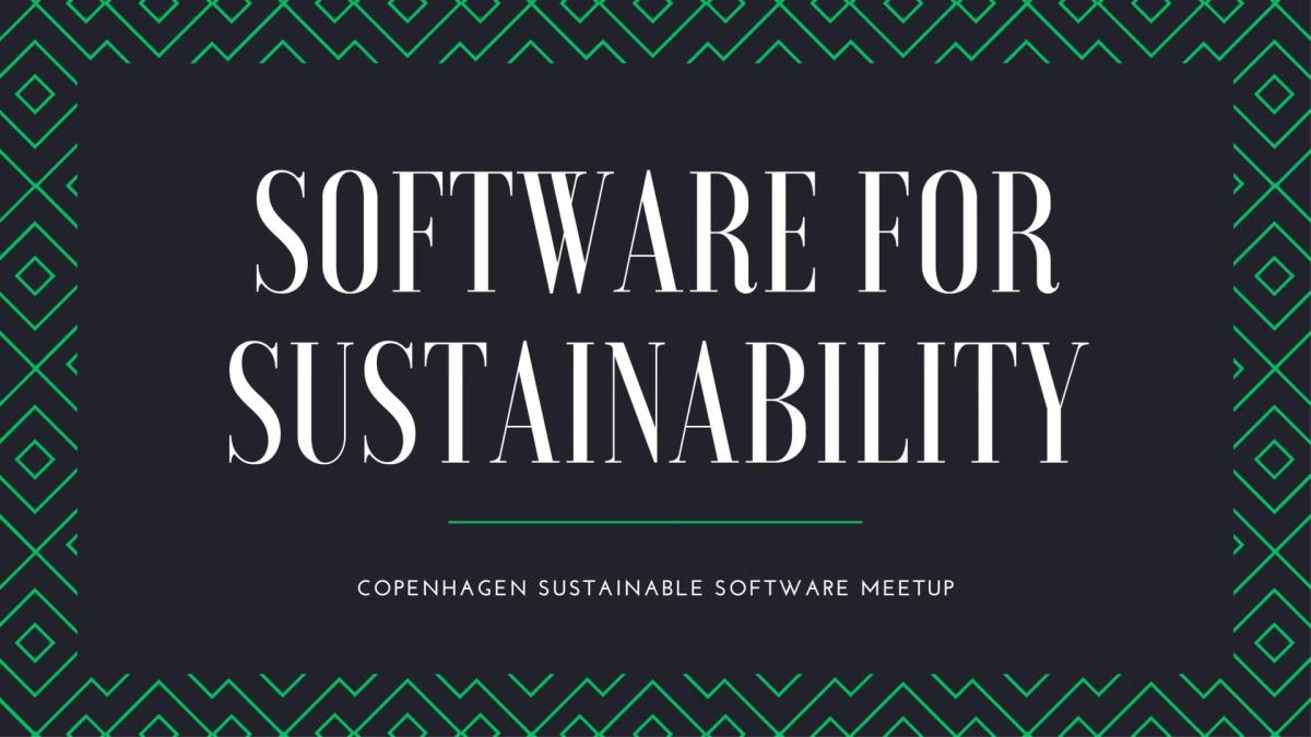 Green Software initiatives