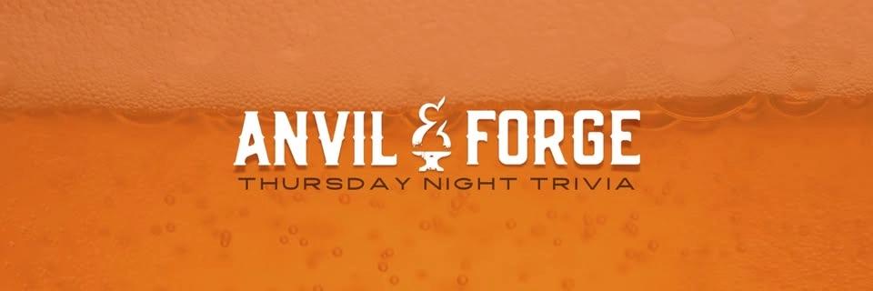 Thursday Pub Quiz at Anvil & Forge