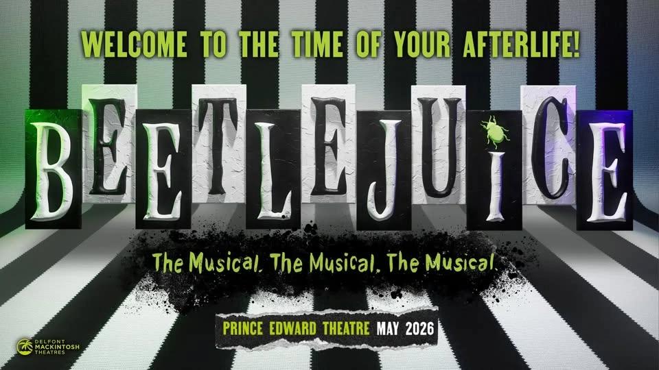 Beetlejuice The Musical Live at Prince Edward Theatre